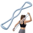 thumbnail image 1 of Figure 8 Resistance Band with Handles, Elastic Bands for Working Out, Arm, Back, Shoulder Training Elastic Ropes, Exercise Equipment for Yoga, Pilates, Purple, AKLJWH, 1 of 6