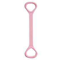 Clearance Under $5 Figure 8 Resistance Band,Pilates Band,Figure 8 Resistance Bands With Handles,Tension Ropes For Exercising,Stretch Rope,Stretching Belt for Back Shoulder(Pink