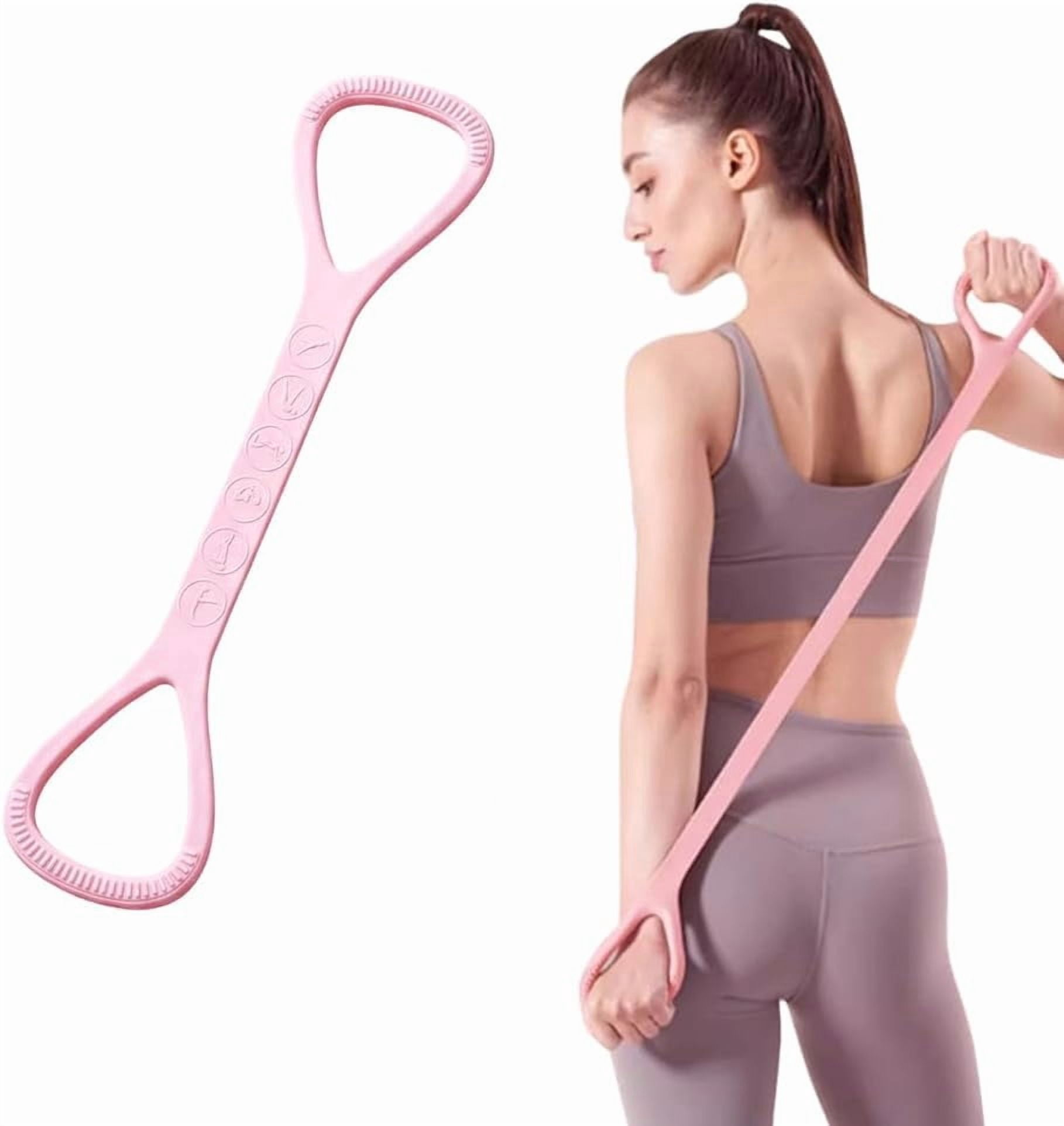 Figure 8 Resistance Bands For Women, Keep Resistance Band Figure 8, Resistance Rubber Bands With Handles For Yoga Strength Training
