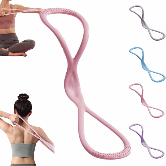 Figure 8 Resistance Bands With Handles, Resistance Bands, Open Shoulder Elastic For Working Out, Arm For Women Men