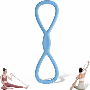 Figure 8 Resistance Bands for Women, Shiftalter Resistance Bands, 15/25/35 lb Latex Exercise Bands for Full-Body Workouts and Strength Training at Home or Gym