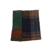 Figure 8 Scarf Single Loop Scarf - Green/Orange