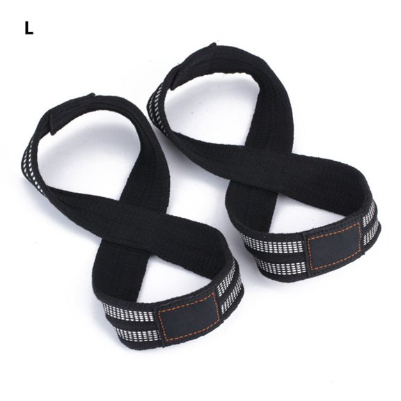 Figure 8 Wrist Straps Deadlift Strength Lifting Straps for Men Heavy Weight Lifting Powerlifting Workout Weightlifting