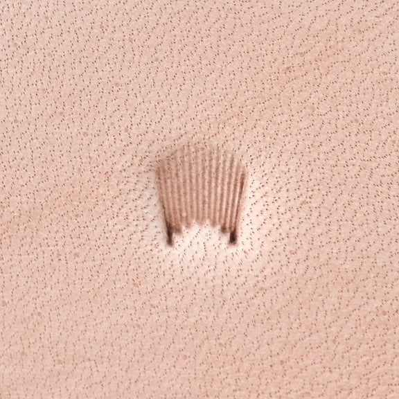 Leather Stamping Tool, Figure Carving, Fan #2