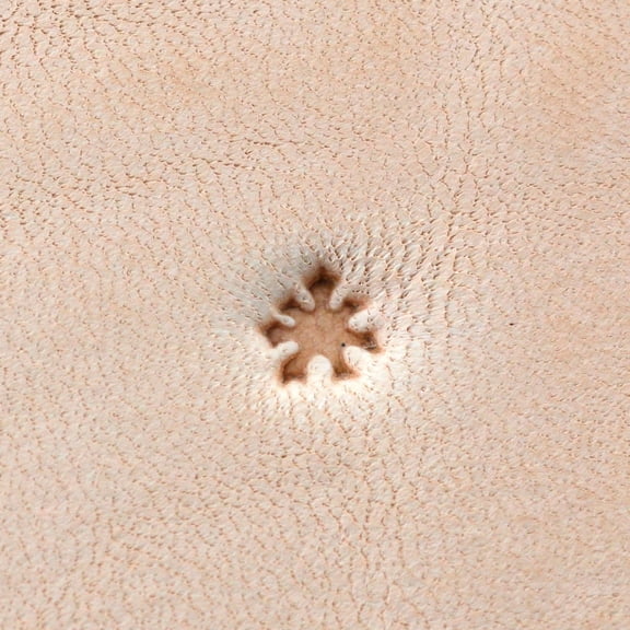 Leather Stamping Tool, Figure Carving, Leaf #1