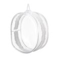 thumbnail image 1 of Figure Display Bag, 6.1 x 3.1 x 7.3" Oval Dolls Display Bag, Clear, 1 of 6