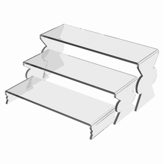 Figure Display Shelf Sturdy Cosmetics Storage Rack Collectible Figurine Holder