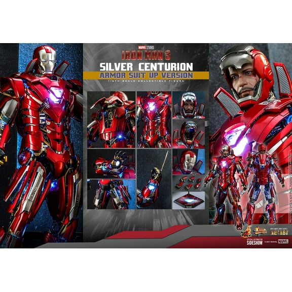Silver Centurion Diecast (Armor Suit Up Version) (MMS618D43)