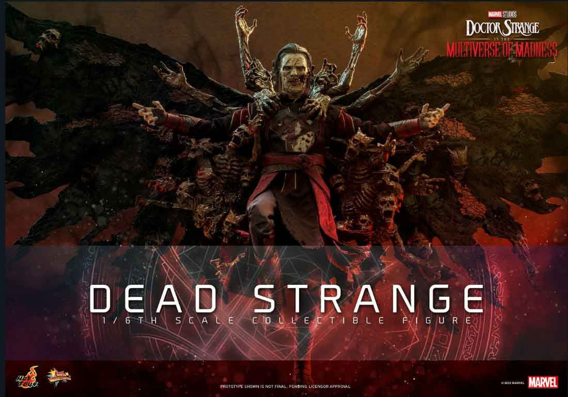 Figure Hot Toys MMS654 - Marvel Comics - Doctor Strange In The Multiverser Of Madness - Dead Strange