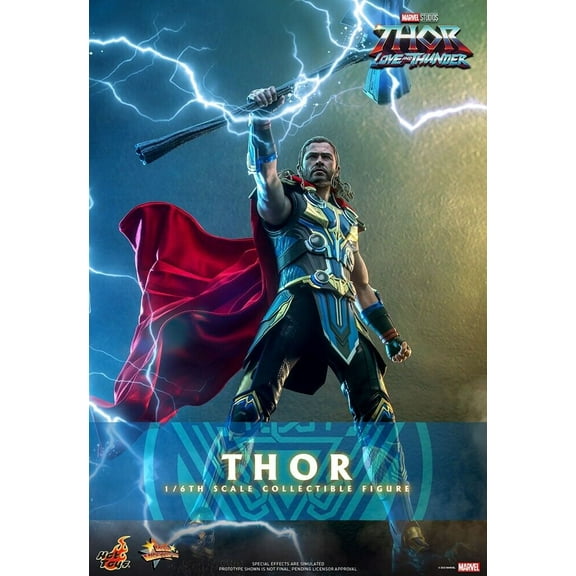 Thor Love and Thunder 12 Inch Action Figure 1/6 Scale - Thor Hot Toys 911309