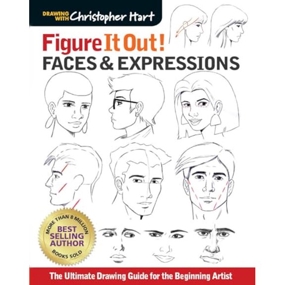 Pre-Owned Figure It Out! Faces & Expressions: The Ultimate Drawing Guide for the Beginning Artist (Paperback) 168462035X 9781684620357