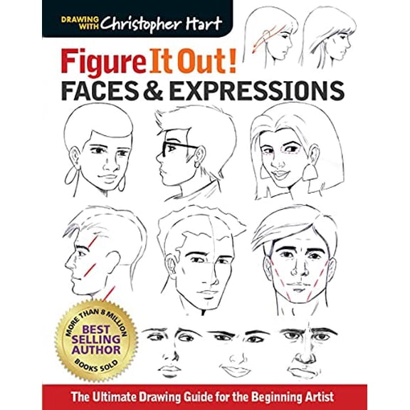 Pre-Owned Figure It Out! Faces & Expressions: The Ultimate Drawing Guide for the Beginning Artist (Paperback) 168462035X 9781684620357