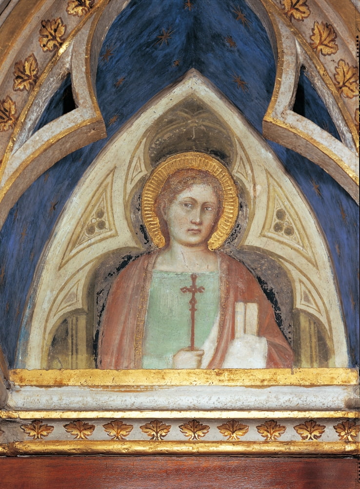 Figure Of Saint Canvas Art - (24 x 36)