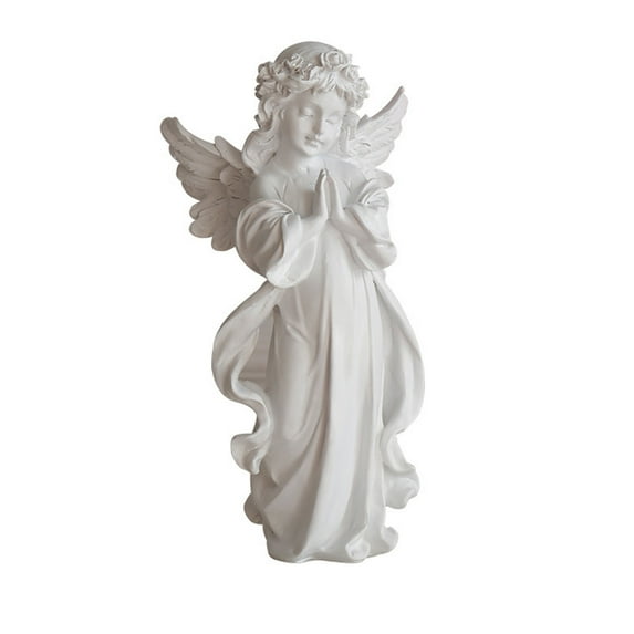 Figure Ornaments Resin Sculpture Desktop Decorative Angel Cute European Style Vintage