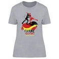 thumbnail image 1 of Figure Skate T-Shirt Women -Image by Shutterstock, Female XX-Large, 1 of 2