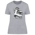 thumbnail image 1 of Figure Skates Design T-Shirt Women -Image by Shutterstock, Female Small, 1 of 2