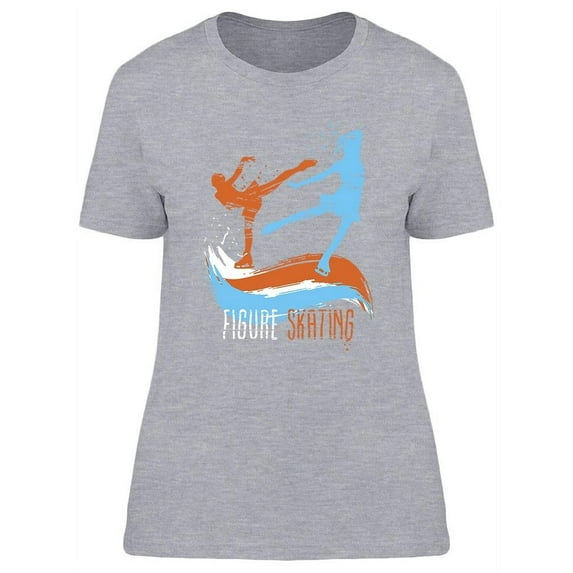 Figure Skating Athletes T-Shirt Women -Image by Shutterstock, Female Large