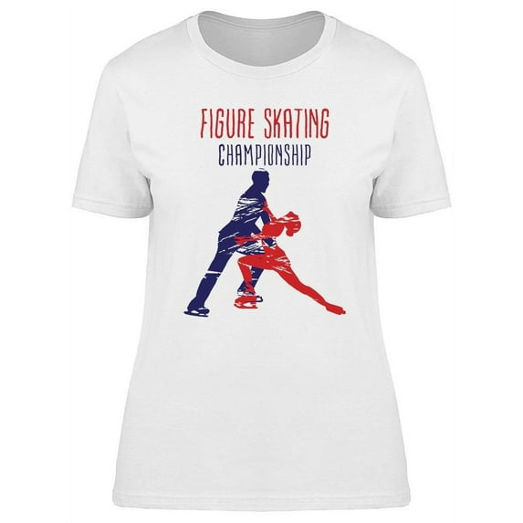 Figure Skating Champions T-Shirt Women -Image by Shutterstock, Female XX-Large