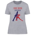 thumbnail image 1 of Figure Skating Champions T-Shirt Women -Image by Shutterstock, Female XX-Large, 1 of 2