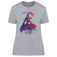 thumbnail image 1 of Figure Skating Championship Art T-Shirt Women -Image by Shutterstock, Female Small, 1 of 2