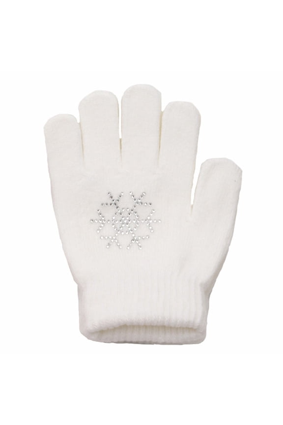 Figure Skating Gloves Skating Gloves Non-slip Winter Warm Stretch Glove Children