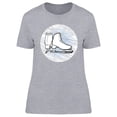 thumbnail image 1 of Figure Skating T-Shirt Women -Image by Shutterstock, Female Large, 1 of 2