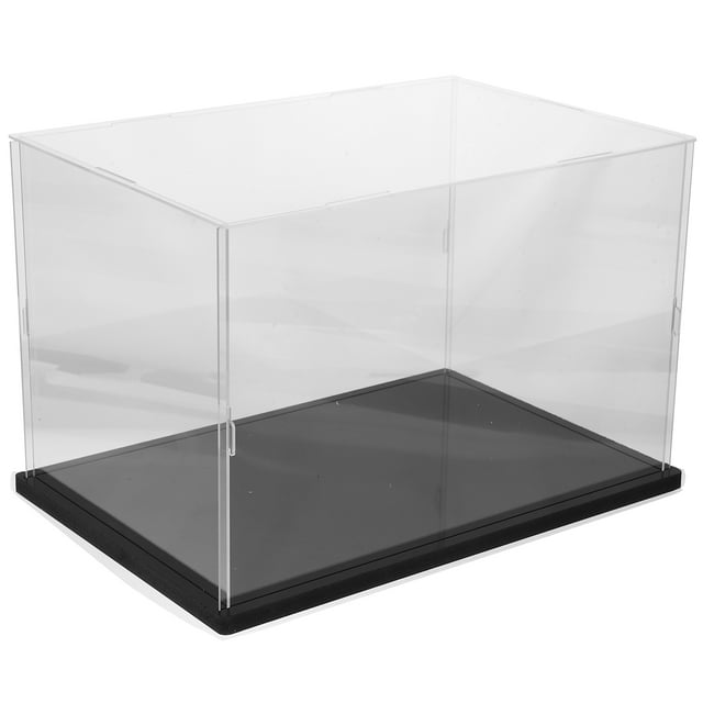 Figure Storage Box Cartoon Figure Doll Display Box Doll Model Clear