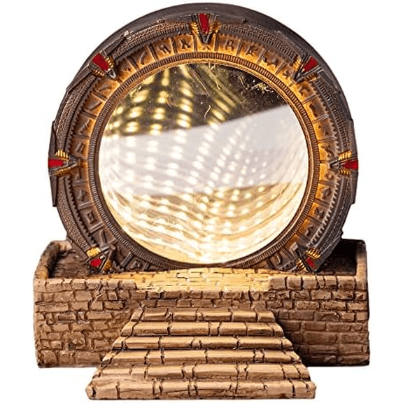 Figure Time Tunnel Infinity Mirror Merchandise Night Light Table Lamp Desktop Decoration Gift for Children and Adults with Ligh$$Tools & Hardware Other
