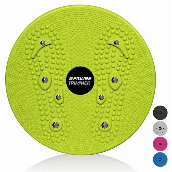 Figure Trimmer Ab Twist Board 12 inch Waist Trimmer Balance Exercise Disc Board with 8 Magnets