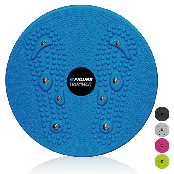 Figure Trimmer Ab Twist Board 12 inch Waist Trimmer Balance Exercise Disc Board with 8 Magnets