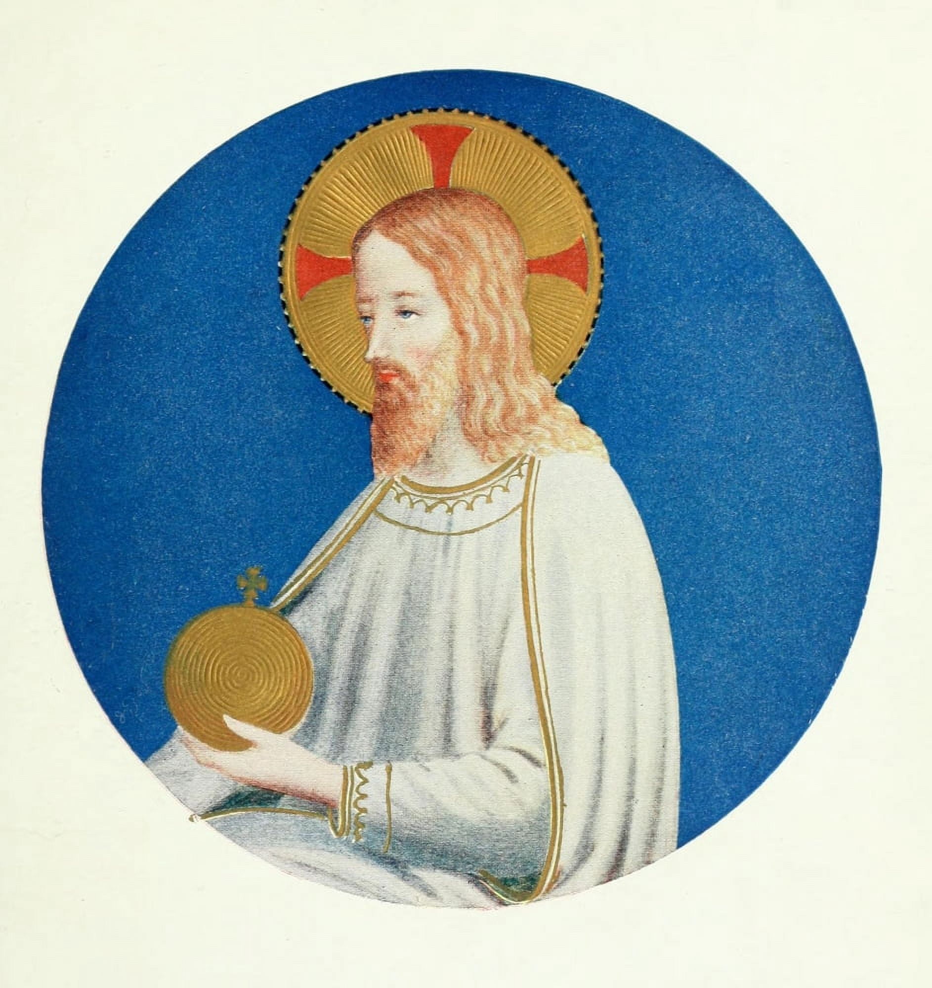 Figure of Christ Canvas Art - Fra Angelico (24 x 36)