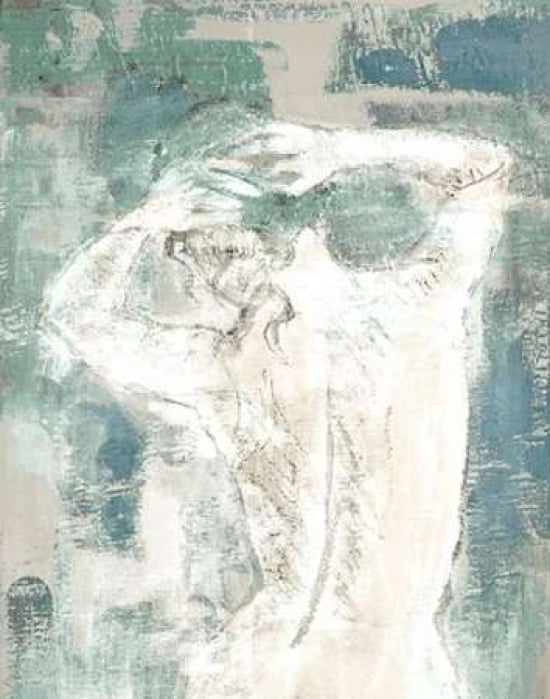Figure on Abstract I Canvas Art - Lanie Loreth (22 x 28)