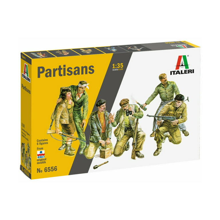 Figures - Partisans (WWII) (1/35 Scale) New 