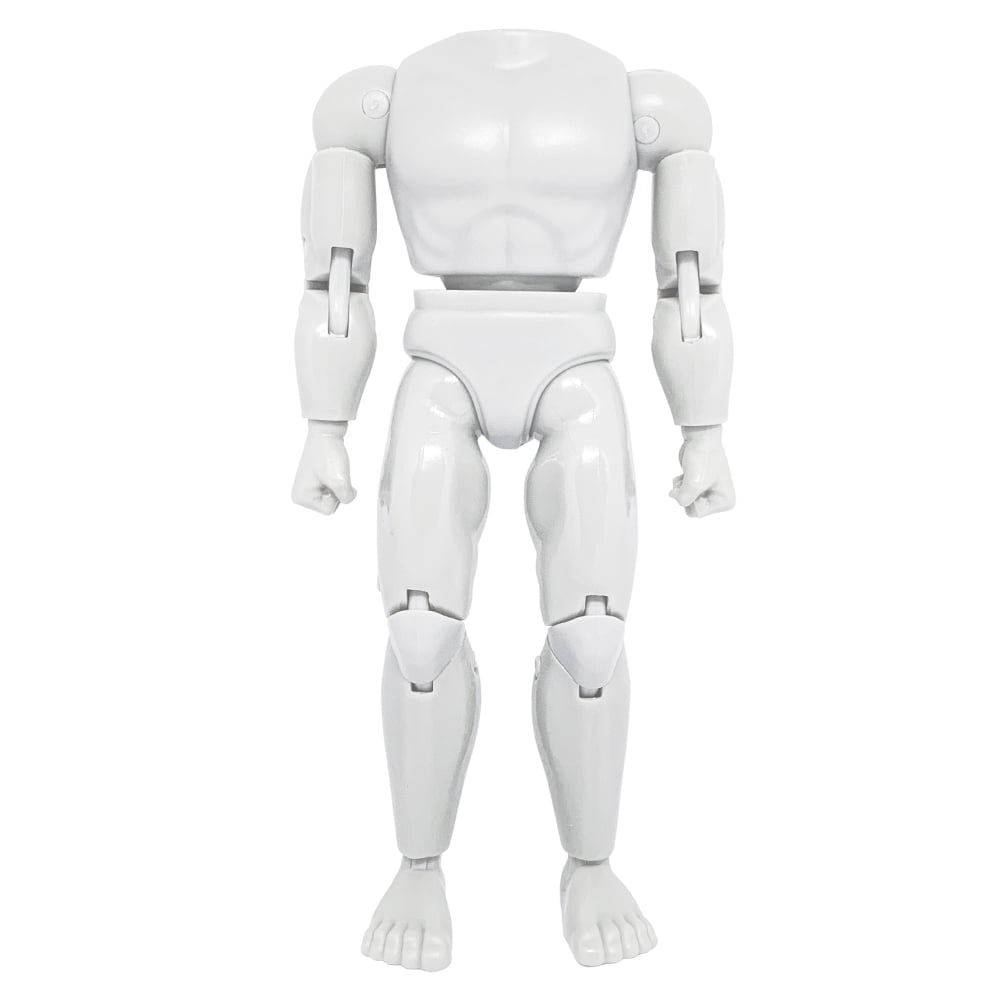 Figures Toy Company 8 Inch Type S Retro Muscular Body (White) - Walmart.com