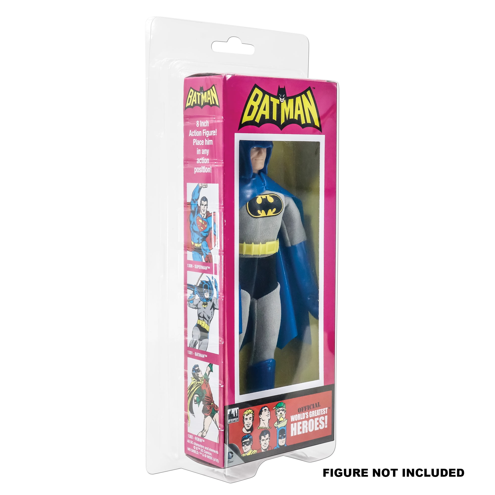 Figures Toy Company Clamshell Protective Case for FTC or Mego DC