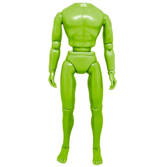 Figures Toy Company Type S Retro 8 Inch Male Green Body Action Figure