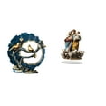 thumbnail image 1 of Figurine Knick Knack Craft Sculpture Resin Material for Bookshelf Tabletop Living Room Decor, 1 of 8