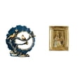 thumbnail image 1 of Figurine Knick Knack Ornament Sculpture Resin Material for Living Room Bedroom Office Decor Display, 1 of 8