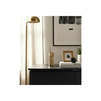 Figurine Metal Aluminum Contemporary Design Decorative Accent for Home Office Bedroom Living Room Modern Style - 8" Gold