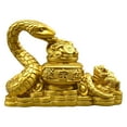 Figurine New Year Year Of The 2025 Figure Statue 2025 Feng Shui Golden