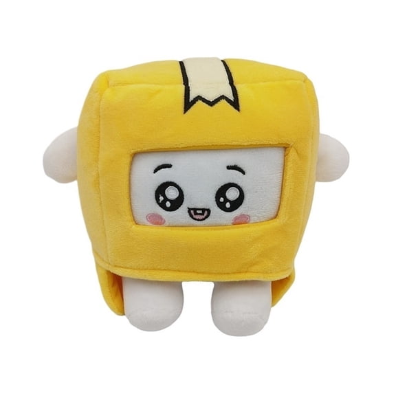 Figurine transformed into cat can tree branch plush toy