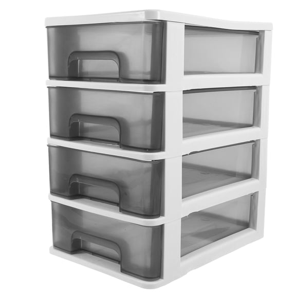 Stacked Decoration Figurine Storage Box Portable Drawer Organizer Desktop