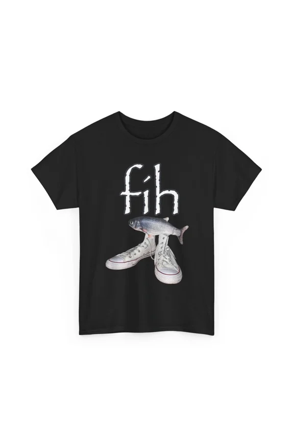 Fih Shoes Fish Funny Misspelled Meme Fih Calling Humor Unisex T-Shirt