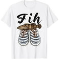 thumbnail image 1 of Fih Shoes Funny Fish Meme Fih Calling Humor Fishing Lovers T-Shirt tee, 1 of 4