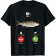 thumbnail image 1 of Fih Tshirt Shoes Fish Funny Misspelled Fish Meme Fih Humor T-Shirt tee, 1 of 4