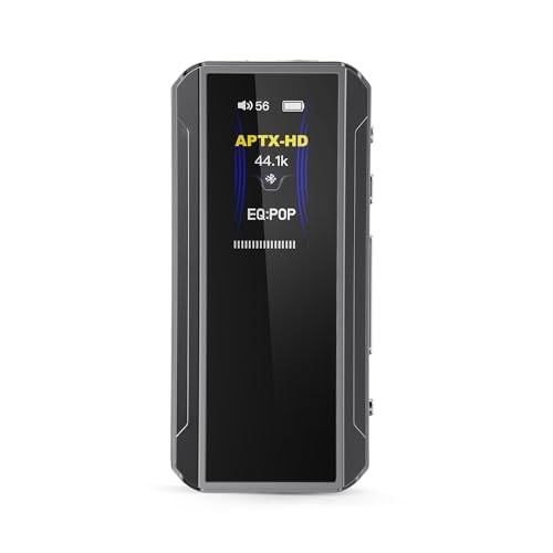 FiiO BTR13 Bluetooth Headphone Amplifier with LDAC, aptX Adaptive, aptX HD, AAC (Dual CS43131 3.5mm Unbalanced & 4.4mm Balanced Output) (Black)