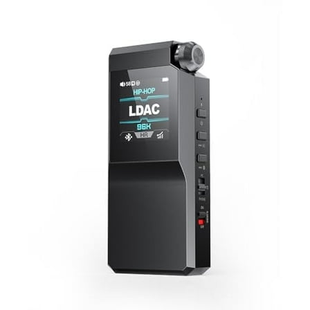 FiiO BTR17 Bluetooth 5.4 USB DAC AMP with LDAC, aptX Lossless. Dual ES9069Q, 10-Band PEQ, THX AAA 78+amps 3.5mm Unbalanced & 4.4mm Balanced (Black)