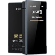 FiiO BTR7 Headphone Amp Bluetooth Receiver High Resolution Portable DAC Supports MQA/LDAC/aptX HD 384K/32Bit DSD256 for Phone/PC/Car/Home AudioTitanium