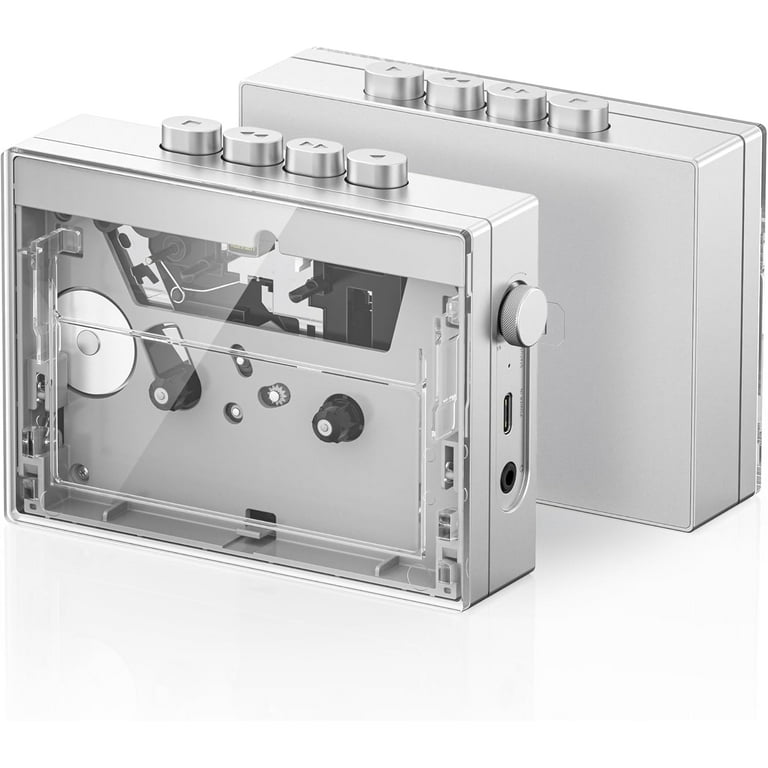 FiiO CP13 Cassette Player, Transparent, 1800mAh, 13+ hrs - Walmart.com