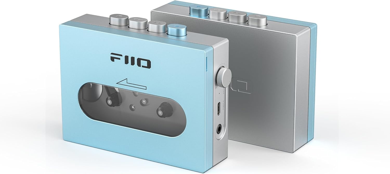 FiiO, Cassette Player, CP13, Transparent with Aluminium Alloy Body